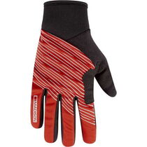 Madison Stellar Reflective Windproof Thermal gloves, lava red