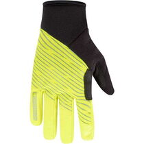 Madison Stellar Reflective Waterproof Thermal gloves, black / hi-viz yellow