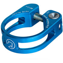 PRO Performance seatpost clamp, 28.6, blue