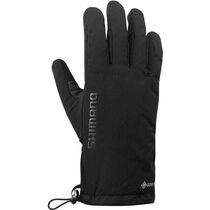 Shimano Clothing Unisex GORE-TEX® GRIP PRIMALOFT® Gloves, Black