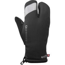 Shimano Clothing Unisex INFINIUM<sup>TM</sup> PRIMALOFT® 2X2 Gloves, Black