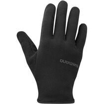 Shimano Clothing Unisex Light Thermal Gloves, Black